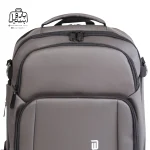 تصویر اختصاصی از دستهٔ کوله‌پشتی بنج کد h۱۰۵۱ در رنگ طوسی