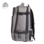 تصویر اختصاصی از نمای کناری کوله‌پشتی بنج کد h۱۰۵۱ در رنگ طوسی