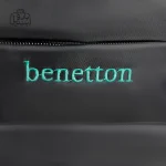 تصویر اختصاصی از برند کوله‌پشتی بنتون کد ۱۷۸۵ در رنگ مشکی