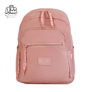 تصویر اختصاصی از نمای جلوی کوله‌پشتی بوبو کد ۱-۸۹۰۱ در رنگ صورتی