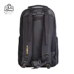 تصویر اختصاصی از نمای پشتی کوله‌پشتی کت کد ۳۸۵۷ در رنگ مشکی