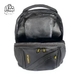 تصویر اختصاصی از زیپ باز کوله‌پشتی کت کد ۳۸۵۷ در رنگ مشکی