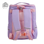 تصویر اختصاصی از نمای پشتی کوله‌پشتی مدرسه کرومی کد ۷۰۹۰ در رنگ یاسی