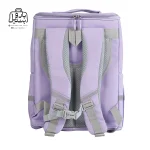 تصویر اختصاصی از نمای پشتی کوله‌پشتی مدرسه کرومی کد ۹۹۹ در رنگ یاسی