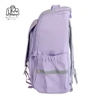 تصویر اختصاصی از نمای کناری کوله‌پشتی مدرسه کرومی کد ۹۹۹ در رنگ یاسی