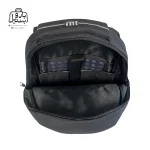 تصویر اختصاصی از زیپ باز کوله‌پشتی ام آی کد ۱۷۸۰ در رنگ مشکی