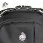 تصویر اختصاصی از دستهٔ کوله‌پشتی مونکلر کد h۳۲ در رنگ مشکی طوسی