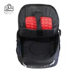 تصویر اختصاصی از زیپ باز کوله‌پشتی مونکلر کد h۳۲ در رنگ مشکی طوسی