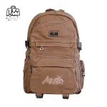 تصویر اختصاصی از نمای جلوی کوله‌پشتی اولد فرند کد d۲۲۸۱۴ در رنگ شکلاتی