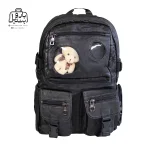 تصویر اختصاصی از نمای جلوی کوله‌پشتی اولد فرند کد d۲۲۸۱۹ در رنگ مشکی