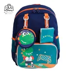 تصویر اختصاصی از نمای جلوی کوله‌ مهدکودکی ow patrol کد ۱۸۶۸ در رنگ سبز نارنجی