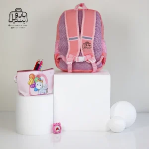 تصویر اختصاصی از نمای پشتی کوله‌ مهدکودکی pow patrol کد ۱۸۶۸ در رنگ صورتی