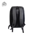 تصویر اختصاصی از نمای پشتی کوله‌پشتی پرزیدنت کد ۶۱۶۳ در رنگ مشکی