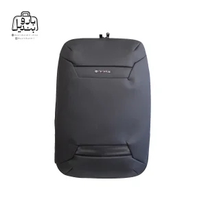 تصویر اختصاصی از نمای جلوی کوله‌پشتی پرزیدنت کد ۶۱۶۳ در رنگ مشکی