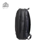 تصویر اختصاصی از نمای کناری کوله‌پشتی پرزیدنت کد ۶۱۶۳ در رنگ مشکی