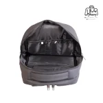 تصویر اختصاصی از زیپ باز کوله‌پشتی پرزیدنت کد ۶۱۶۴ در رنگ مشکی