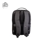 تصویر اختصاصی از نمای پشتی کوله‌پشتی پرزیدنت کد ۶۱۶۶ در رنگ مشکی