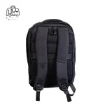 تصویر اختصاصی از نمای پشتی کوله‌پشتی پرزیدنت کد ۶۱۷۹ در رنگ مشکی