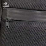 تصویر اختصاصی از زیپ مخفی کوله‌پشتی پرزیدنت کد ۶۱۷۹ در رنگ مشکی