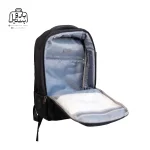 تصویر اختصاصی از فضای اصلی کوله‌پشتی پرزیدنت کد ۶۱۷۹ در رنگ مشکی