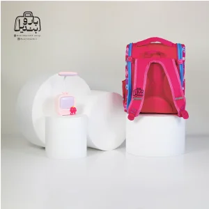 تصویر اختصاصی از نمای پشتی کوله پشتی مدرسه آنا السا کد ۵۰۰۵ در رنگ سرخابی