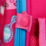 تصویر اختصاصی از جزئیات کوله پشتی مدرسه آنا السا کد ۵۰۰۵ در رنگ سرخابی