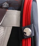 تصویر اختصاصی از جزئیات کوله پشتی مدرسه beinto کد ۲۳۶۶ در رنگ مشکی