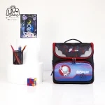 تصویر اختصاصی از نمای جلوی کوله پشتی مدرسه beinto کد ۲۳۶۶ در رنگ مشکی