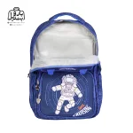 تصویر اختصاصی از زیپ باز کوله پشتی مدرسه کریس‌بلا کد ۵۰۰۶ در رنگ سرمه‌ای