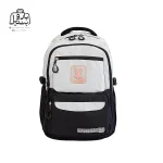 تصویر اختصاصی از نمای جلوی کوله پشتی مدرسه حاصل ۱-۱۵۱۴ در رنگ مشکی