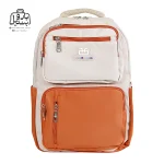 تصویر اختصاصی از نمای جلوی کوله پشتی مدرسه حاصل ۱-۱۵۱۶ در رنگ نارنجی