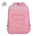 تصویر اختصاصی از نمای پشتی کوله پشتی مدرسه هونکا ۲۶۲۳ طرح کرومی در رنگ یاسی