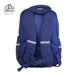 تصویر اختصاصی از نمای پشتی کوله‌پشتی مدرسه kamiqi کد ۸۲۲۱ در طرح فضانورد در رنگ سرمه‌ای