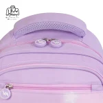 تصویر اختصاصی از دستهٔ کوله پشتی مدرسه kamiqi کد ۸۲۲۱ در رنگ یاسی