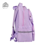 تصویر اختصاصی از نمای کناری کوله پشتی مدرسه kamiqi کد ۸۲۲۱ در رنگ یاسی