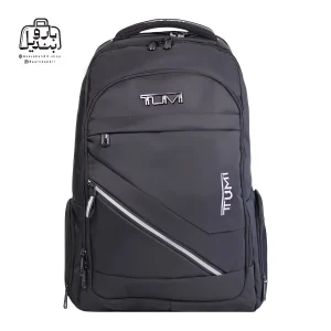 تصویر اختصاصی از نمای جلوی کوله‌پشتی تامی کد ۱۷۸۴ در رنگ مشکی