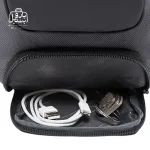 تصویر اختصاصی از جیب بادی بگ (کراس بادی) bange کد ۷۰۸۶ در رنگ مشکی