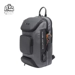 تصویر اختصاصی از نمای جلو و کناری بادی‌ بگ (کراس بادی) bange کد ۷۰۸۶ در رنگ طوسی