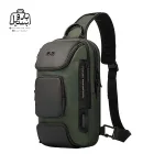 تصویر اختصاصی از نمای جلو و کناری بادی‌ بگ (کراس بادی) bange کد 7086 در رنگ سبز