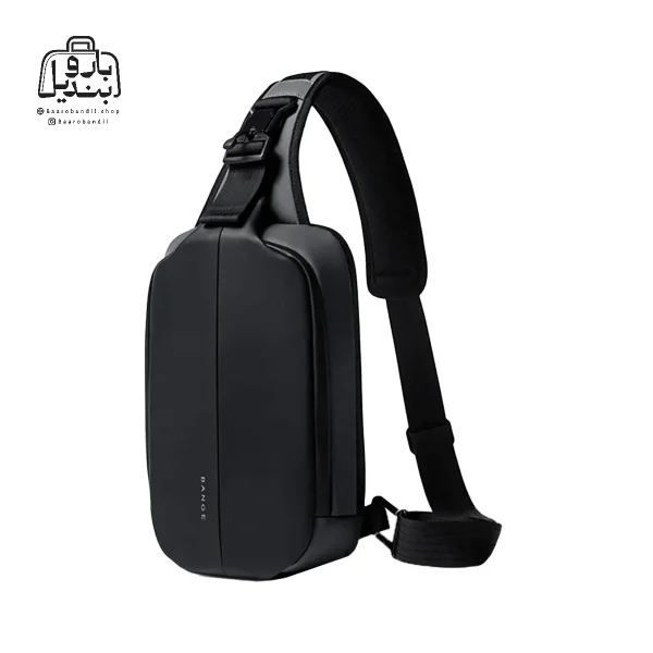تصویر اختصاصی از نمای جلو و کناری بادی‌ بگ (کراس بادی) بنج کد ۷۲۱۰ در رنگ مشکی