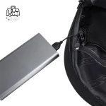 تصویر اختصاصی از پورت usb بادی‌ بگ (کراس بادی) bange کد ۷۳۰۶ در رنگ مشکی