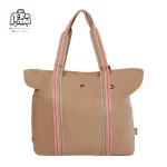 تصویر اختصاصی از نمای جلوی ساک بوبو کد ۳۱۰۳ در رنگ کرمی