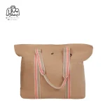 تصویر اختصاصی از نمای جلوی ساک بوبو کد ۳۱۰۳ در رنگ کرمی