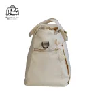 تصویر اختصاصی از نمای کناری ساک بوبو کد ۹۰۷۰ در رنگ زرد کرهای