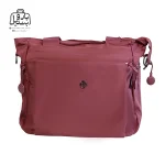 تصویر اختصاصی از نمای جلوی ساک بوبو کد ۹۰۷۰ در رنگ زرشکی