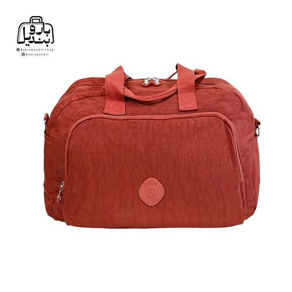 تصویر اختصاصی از نمای جلوی ساک بوبو کد ۱-۹۹۳۷ در رنگ قهوه‌ای