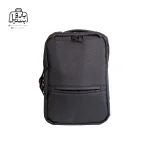 تصویر اختصاصی از نمای پشتی کیف دستی لپ‌تاپی پرزیدنت کد ۶۱۷۴ در مشکی