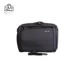 تصویر اختصاصی از نمای جلوی کیف دستی لپ‌تاپی پرزیدنت کد ۶۱۷۴ همراه با بند در رنگ مشکی