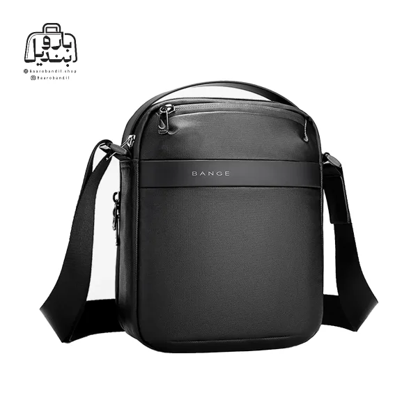 تصویر اختصاصی از نمای جلو و کناری کیف دوشی بنج کد ۲۸۷۶ در رنگ مشکی