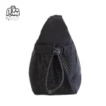 تصویر اختصاصی از نمای کناری کیف زنانه دوشی بوبو کد ۱۷۰۷ در رنگ مشکی